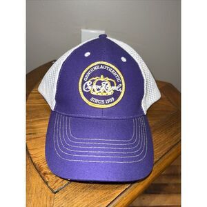Tangerine Crown Royal Patch Trucker Hat‎ Cap Snap Back Alcohol Promo